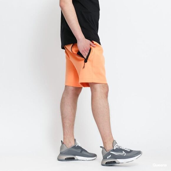 Nike Tech Pack Fleece Mens Shorts Orange Black New CU4503-835 Zipper Pocket NSW - Picture 5 of 6